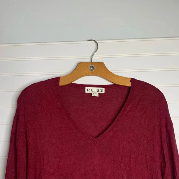 Reiss V Neck Pullover Sweater - Picture 2 of 7